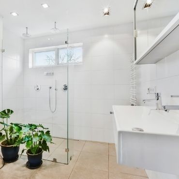 The new concept of Double Showers makes the bathroom look so unique