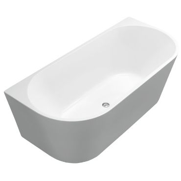 White Top view of Reeders Bath Sample