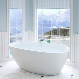 white Sholl bathtub